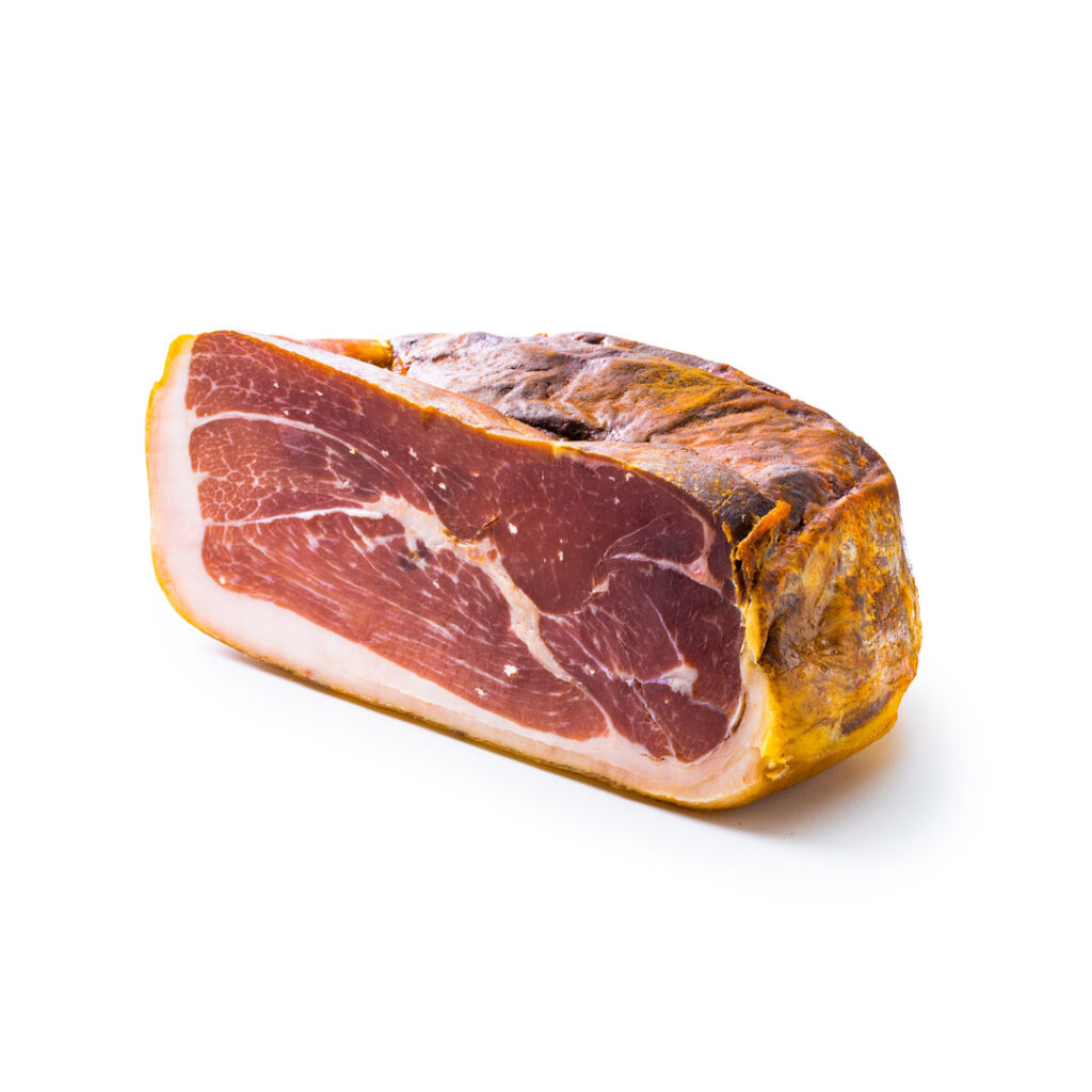 packshot produit de jambon petricorena basque